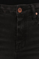 Marlow Mid Rise Crop Flare Jeans - Psych