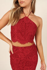 Maybelle Skirt - Wine