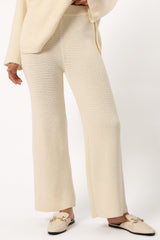 McKinley Knit Pant - Cream