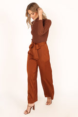 Miranda Pants - Brown