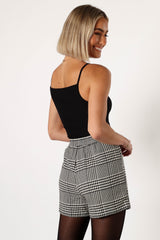 Natasha Mini Skort - Black/White