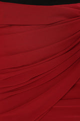 Night Lover Mini Skirt - Merlot