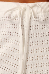 Ryleigh Knit Short - White