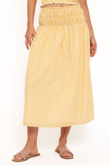 Salome Maxi Skirt - Mango Stripe