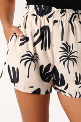 Sawyer Short - Beige Black