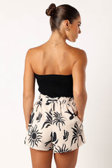 Sawyer Short - Beige Black