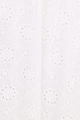 Sinead Eyelet Maxi Skirt - White