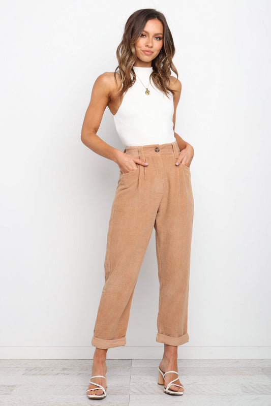 Talaren Cord Pant - Beige