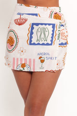 Thorrah Skort - Ocean Oasis