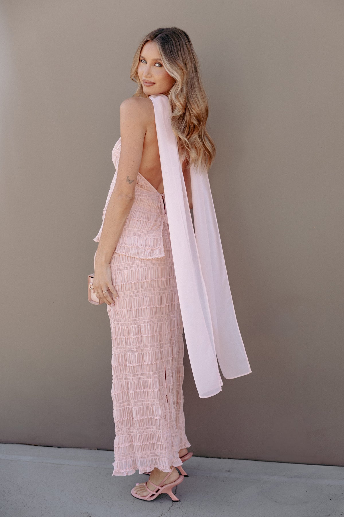 Valana Skirt - Pink