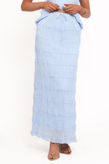 Valana Skirt - Powder Blue