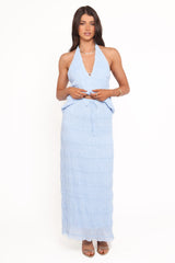 Valana Skirt - Powder Blue