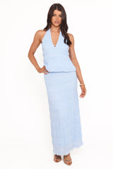 Valana Skirt - Powder Blue