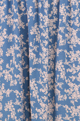 Aine Midi Dress - Blue Floral