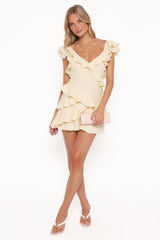 Allery Mini Dress - Yellow
