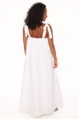 Amber Maxi Dress - White