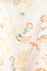 Aminah Puff Sleeve Dress - Yellow Floral