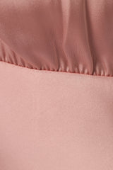 Anabelle Halter Neck Midi Dress - Blush