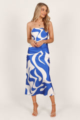 Angel Dress - Blue Swirl