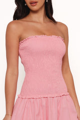 Bea Maxi Dress - Soft Pink