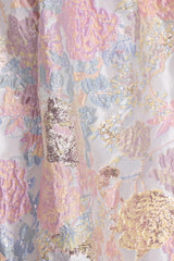Betina Bow Front Maxi Dress - Pale Blue Floral