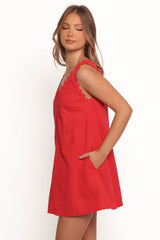 Blaine Mini Dress - Red