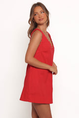 Blaine Mini Dress - Red