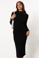 Briar Long Sleeve Dress - Black