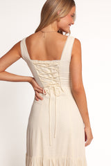 Brisa Maxi Dress - Cream