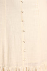 Brisa Maxi Dress - Cream