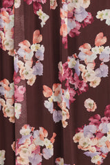 Calypso Maxi Dress - Purple Floral