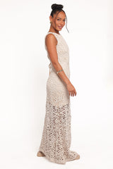 Carlene Maxi Dress - Natural