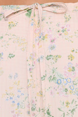 Caroline Maxi Dress - Pastel Pink Floral