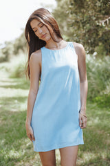 Coben Mini Dress - Blue