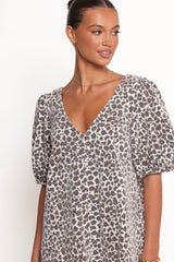Coleman Mini Dress - Leopard
