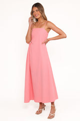 Corina Midi Dress - Watermelon