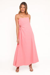 Corina Midi Dress - Watermelon