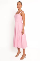 Cosima Midi Dress - Pink
