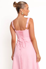 Cosima Midi Dress - Pink