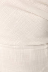 Cosma Off Shoulder Maxi Dress - White