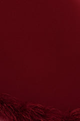 Dame One Shoulder Midi Dress - Deep Wine