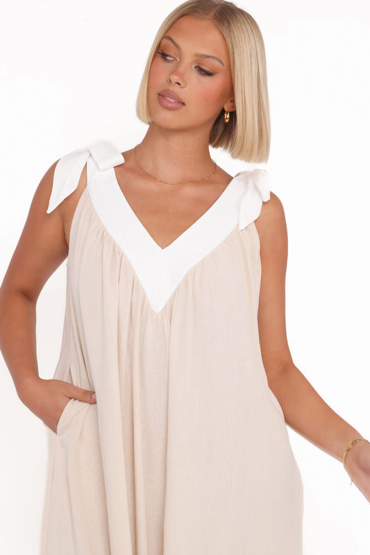 Dami Maxi Dress - Oatmeal