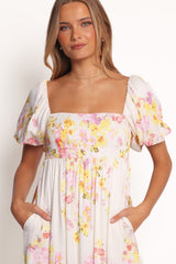 Delaney Maxi Dress - Pink Floral