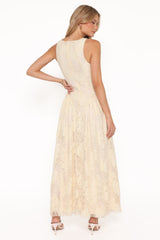 Denny Maxi Dress - Butter Yellow