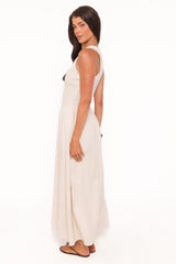 Dimity Maxi Dress - Oatmeal