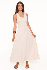 Dimity Maxi Dress - Oatmeal