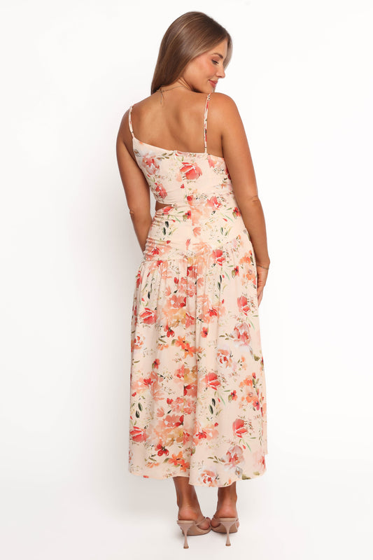 Diva Midi Dress - Multi