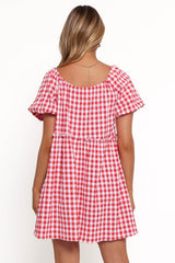 Dorothea Mini Dress - Red