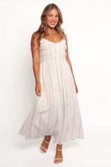 Dulce Midi Dress - Dream Blue