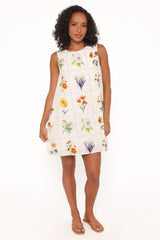 Elordi Mini Dress - Multi Flowers